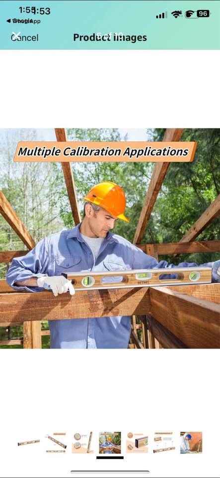 Brand new 24 inch bamboo level