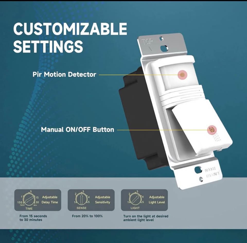 Motion Sensor Light switch