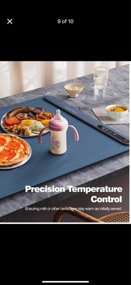 Brand new iTRUSOU rollable + portable electric warming tray