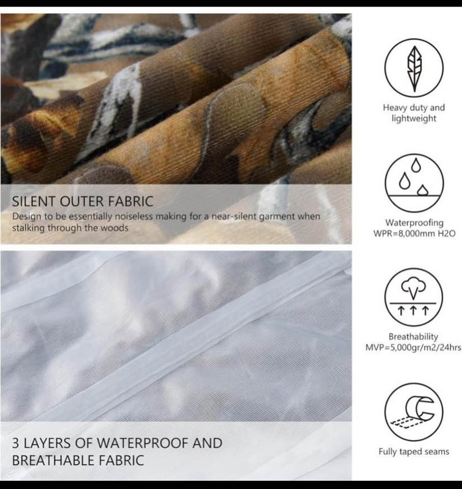 Brand new BASSDASH Waterproof Breathable Hunting Pants