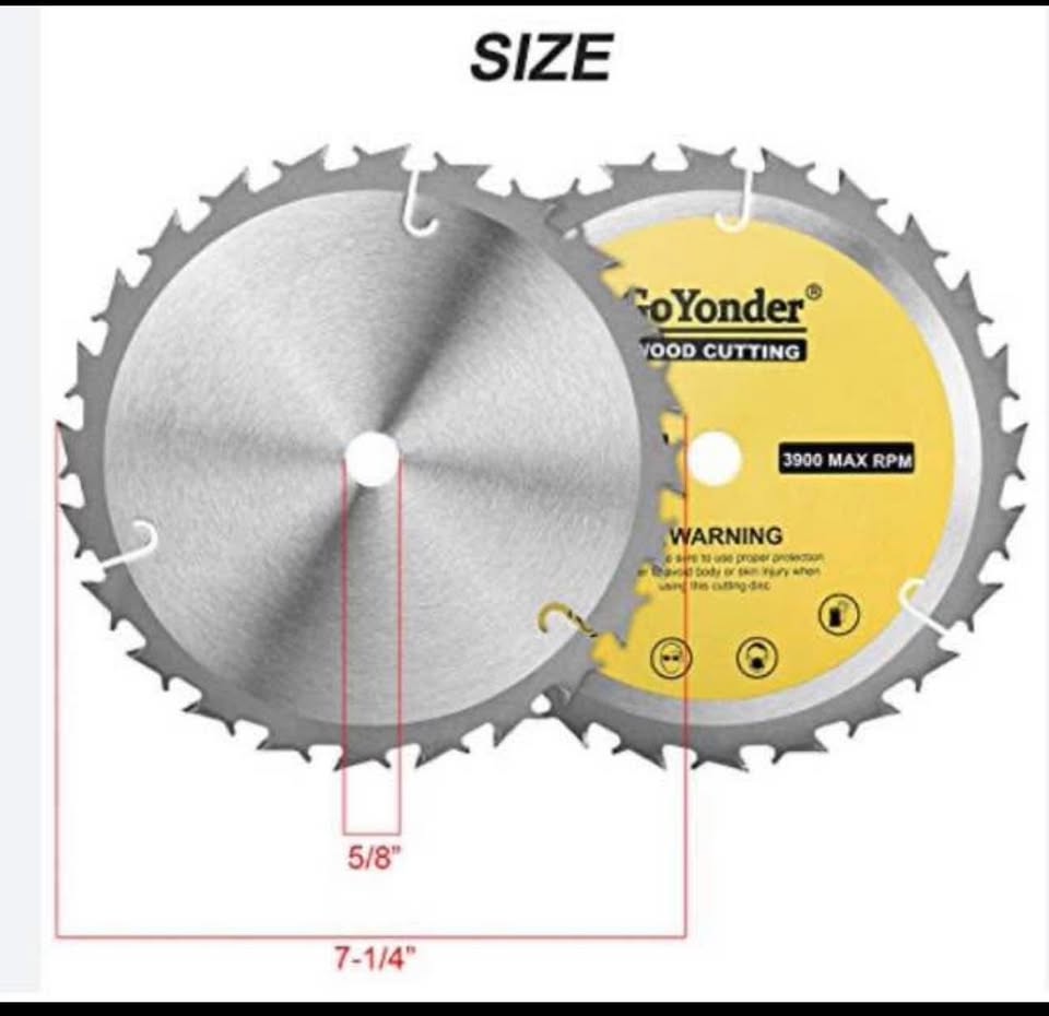 Brand new Circular 7” 24 Teeth Saw Blade