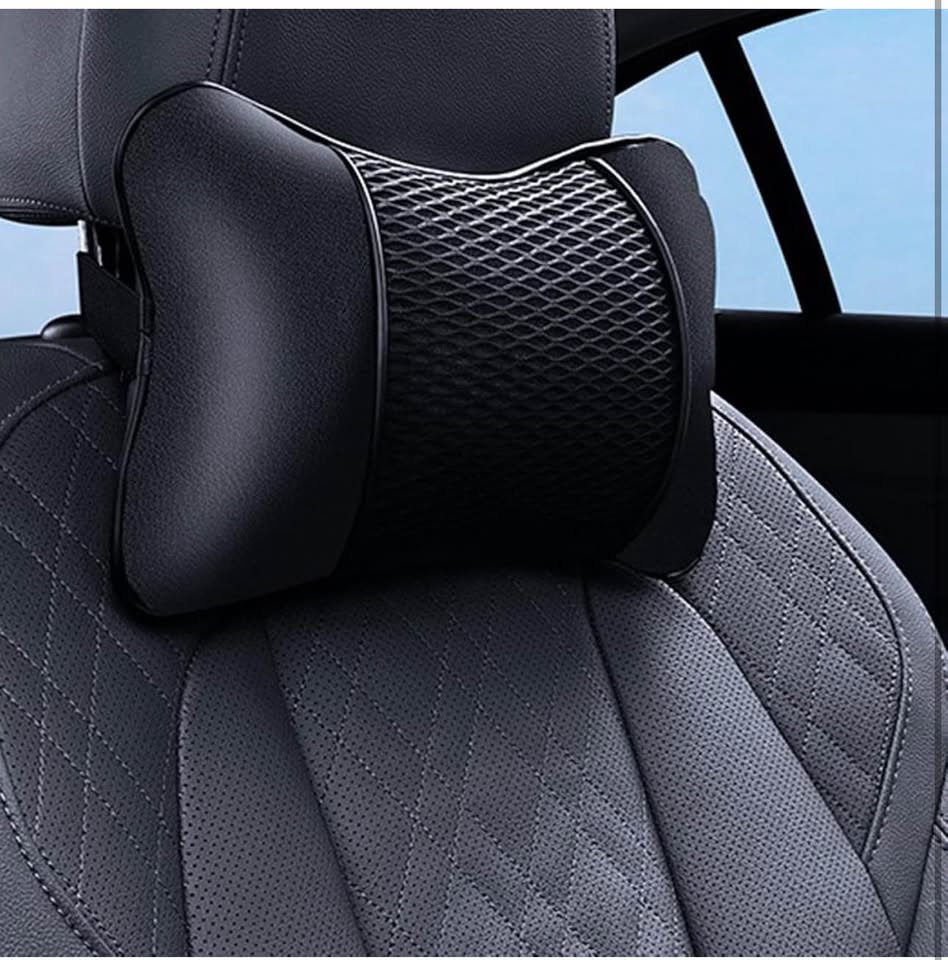 Car Neck Pillow - Elastic Breathable Car Seat Headrest Neck Rest Cushion | Headrest Neck Rest Cushio